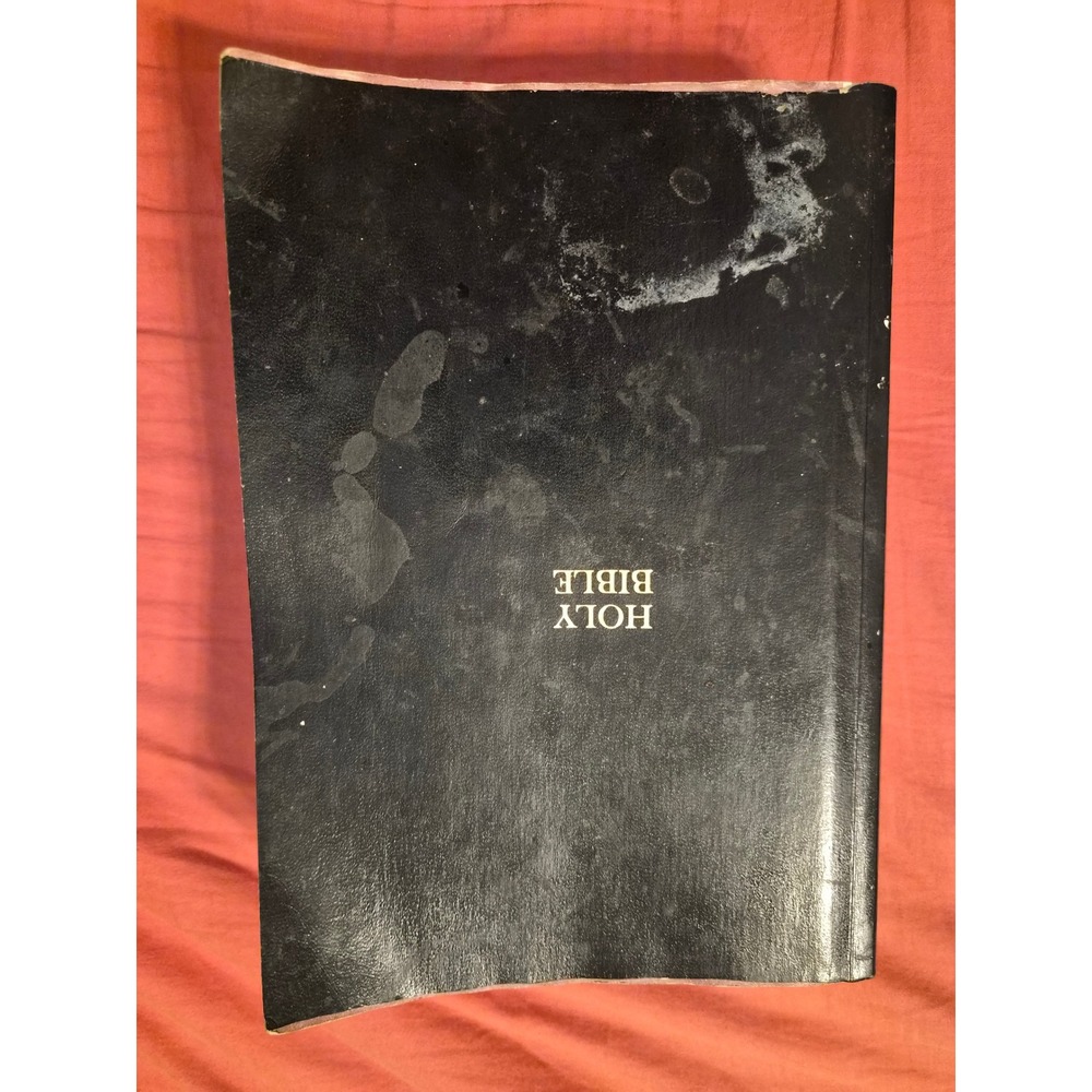 Holy Bible Authorized King James Version Black KJV Personal Inscriptions 2013